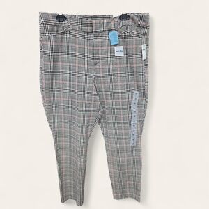 Old Navy Houndstooth High Rise Pixie Pants | Size 16 NWT
